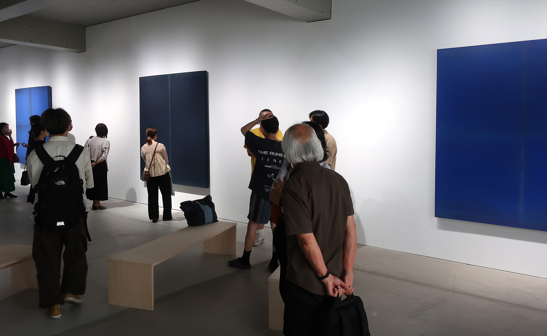 「BREATHING PAINTHINGS CROSS & VORTEX」NOBUAKI MAEDA ISSHIN TANIZAKI 呼吸する絵画　交差と渦　前田信明　谷崎一心