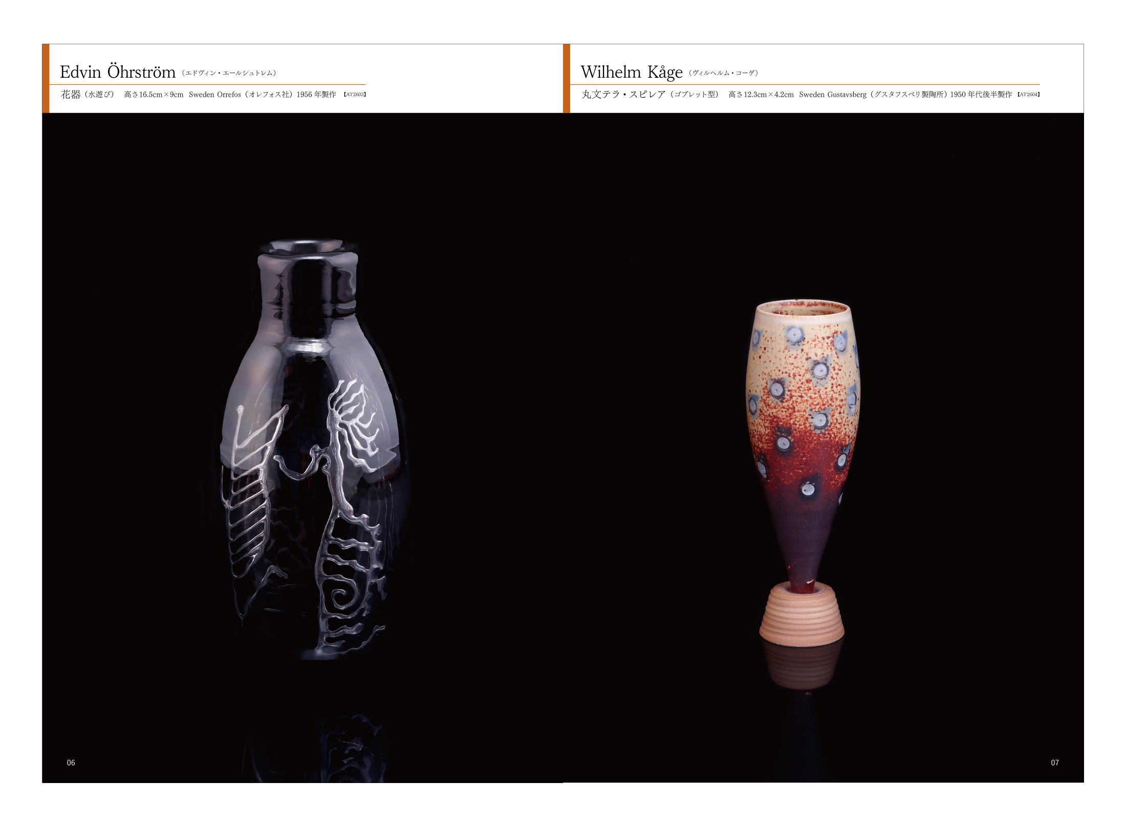 アートフェア東京2026 「Scenes of Swedish Craft Modernism ースウェーデン工藝 モダニズムの情景ー」