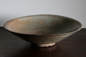 朝鮮古陶磁13：李朝堅手平茶碗　ギャラリー北欧器